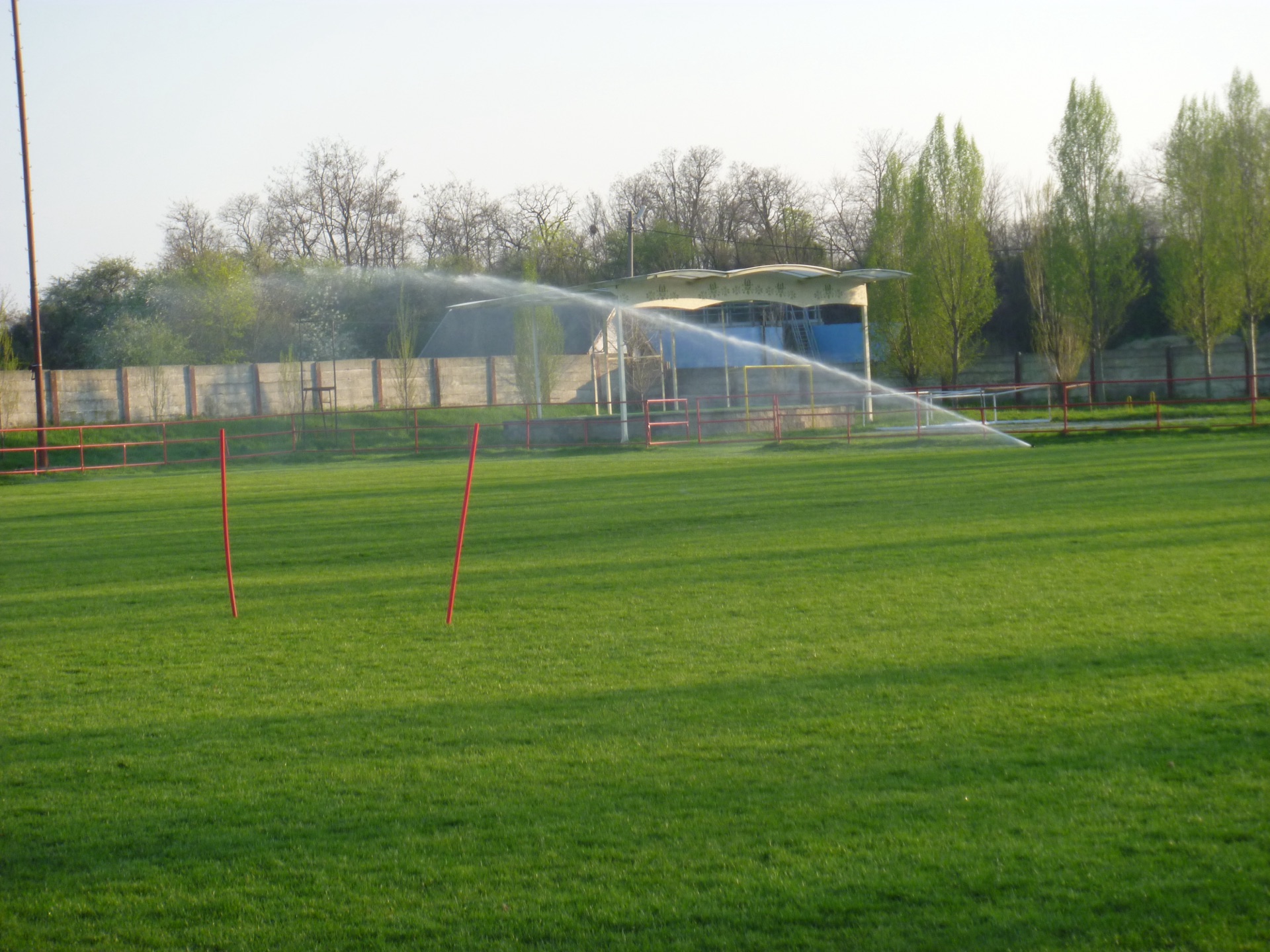 Automatický zavlažovací systém futbalového ihriska Automatický zavlažovací systém futbalového ihriska