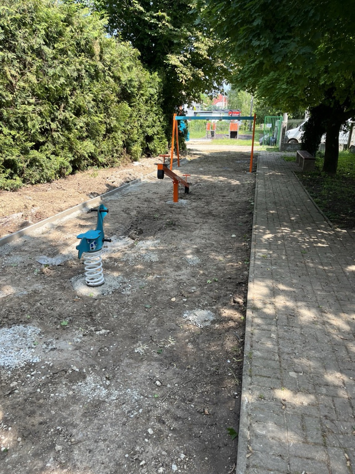 Rekonštrukcia detského ihriska Rekonštrukcia detského ihriska